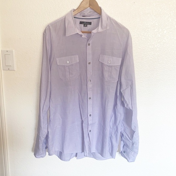 Marc Anthony Other - Marc Anthony Slim Fit Light Purple Lavender Long Sleeve Button Front Shirt